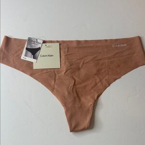 Calvin Klein Invisibles Micro Stretch Thong Nude Large